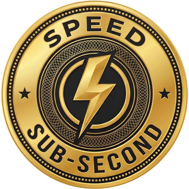 Speed that isn't a slogan seal